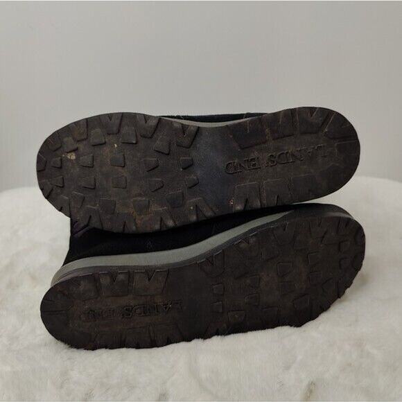 Vintage Gray Lands End Winter boots sz 6.5 - Picture 6 of 7